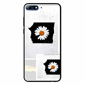 Ốp lưng in cho Huawei Y7/ Y7 Prime 2018  Mẫu Hai Khung Hoa Cúc