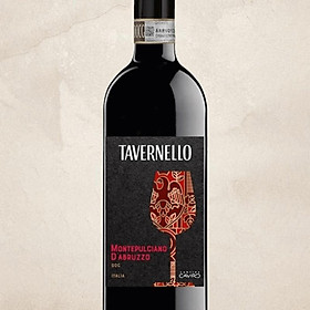 Rượu Vang  Đỏ Ý Tavernello Motelpuciano D’Abruzzo 
Montepulciano
