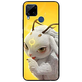 Ốp lưng dành cho Realme C15 mẫu Thỏ Sừng