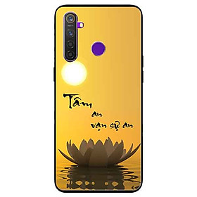 Ốp lưng in cho Realme 5 Mẫu Tâm An