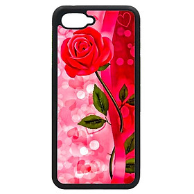 Ốp lưng cho Oppo Realme C1 NỀN HOA HỒNG 1 - Hàng chính hãng