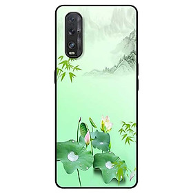 Ốp lưng dành cho Oppo Find X2 mẫu Tranh Sen