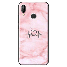 Ốp in cho Huawei Nova 3E Đá Hồng - Hàng chính hãng