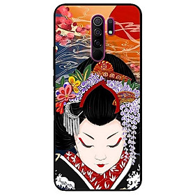 Ốp lưng dành cho Xiaomi Redmi 9 mẫu Cô Gái Nhật Bản