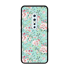 Ốp Lưng in cho Vivo V17 Pro Mẫu Hoa Hồng Giấy - Hàng Chính Hãng