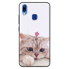 Ốp in cho Vivo Y91 Mèo Buồn - Hàng chính hãng