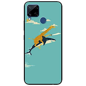Ốp lưng dành cho Realme C15 mẫu Cá Phi Hươu