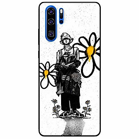 Ốp lưng in cho Huawei P30 Pro Mẫu Chàng Trai Hoa Cúc