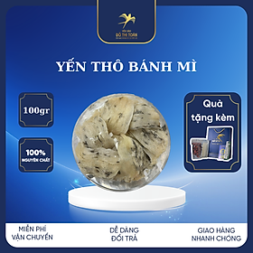 Yến thô tổ bánh mì già nở, kèm nhíp, táo đỏ, đường phèn - Yến sào Đỗ Thị Toán