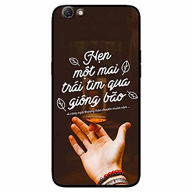 Ốp lưng in cho Oppo A83 Mẫu Hẹn Một Mai