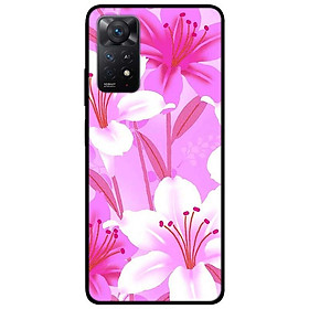 Ốp lưng dành cho Xiaomi Redmi Note 11 Pro 5G - Hoa Ly Hồng