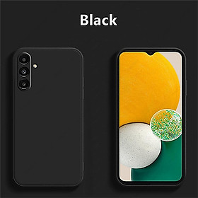 Ốp Dành Cho Samsung Galaxy A34 Cao cấp, chống bẩn, chống bám vân tay, không trơn trượt, bảo vệ camera màu 3D Camera - Hàng nhập khẩu