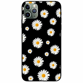 Ốp lưng in cho Iphone 11 Pro Max Mẫu Hoạ Tiết Hoa Cúc