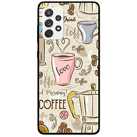 Ốp lưng dành cho Samsung A13 5G - A04s - A32 5G - A04 - A22 5G mẫu Coffee Time