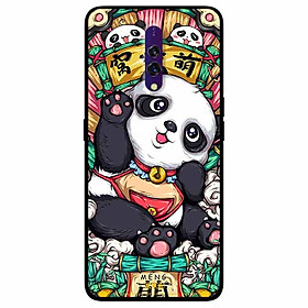 Ốp lưng dành cho Realme X mẫu Gấu Yếm Đỏ