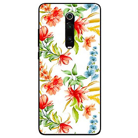 Ốp lưng in cho Xiaomi K20/ K20 Pro/ Mi 9T Mẫu Cành Hoa Lan Đỏ