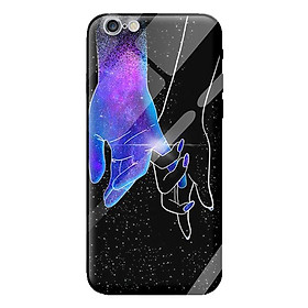Ốp kính cường lực cho iPhone 6 mẫu LOVE MÀU 1 - Hàng chính hãng