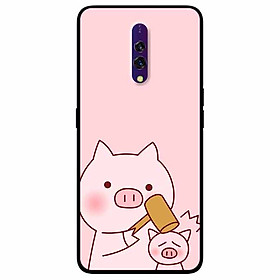 Ốp lưng dành cho Oppo K3 mẫu Heo Cầm Búa