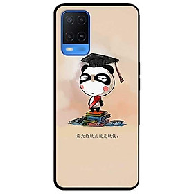 Ốp lưng dành cho Oppo A54 - A74 - A94 mẫu Gấu Trúc Tốt Nghiệp