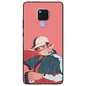 Ốp lưng in cho Huawei Mate 20 Mẫu Chàng Trai Áo Khoác
