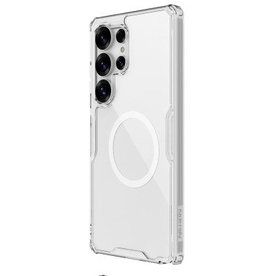 Ốp Lưng Nillkin Nature TPU Pro Magnetic Case cho Samsung Galaxy S25 Ultra - Hàng Chính Hãng