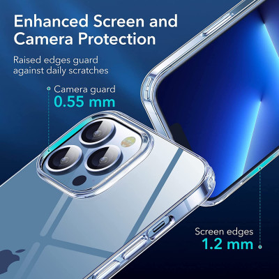 Ốp Lưng dành cho iPhone 13 / 13 Pro / 13 Pro Max ESR Project Zero Clear Soft Case - Hàng Nhập Khẩu