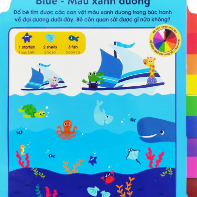 Cuốn Sách Đầu Tiên Của Bé - Màu Sắc (Dành Cho Bé Từ 3-5 Tuổi)