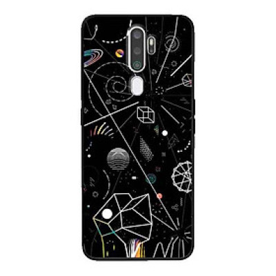 Ốp Lưng in cho Oppo A9 2020 Mẫu Tư Duy Toán Học - Hàng Chính Hãng