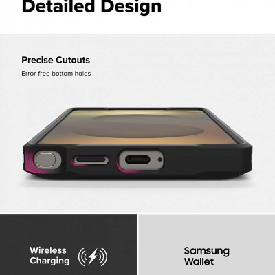 Ốp lưng cho Samsung Galaxy S25 Ultra RINGKE UX Magnetic - Hàng Chính Hãng