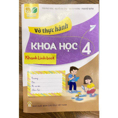 Sách - Vở thực hành khoa học 4 ( kết nối tri thức )