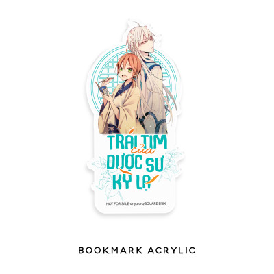 Sách - Bộ Manga - Trái Tim Của Dược Sư Kỳ Lạ - Tập 1 + Tập 2 (Bộ 2 Tập) - Bản Đặc Biệt - Tặng Kèm Sticker Tem + Bookmark PVC + Lót Ly Giấy