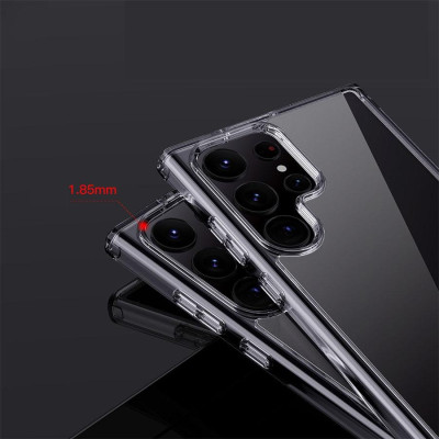 Ốp lưng chống sốc trong suốt cho Samsung Galaxy S24 / Galaxy S24 Plus / S24 Ultra Likgus Crashproof giúp chống chịu mọi va đập- Hàng nhập khẩu