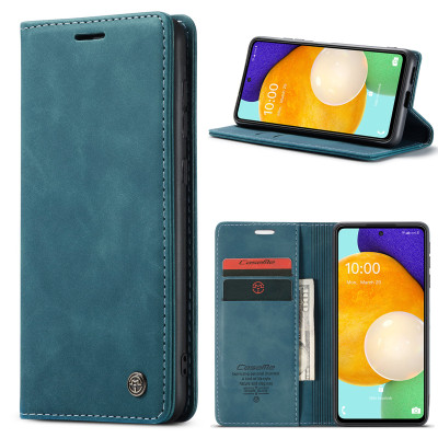 Bao da dạng ví dành cho Samsung Galaxy A55 Hãng Caseme Có ngăn cài thẻ, ví đựng tiền tiện lợi - Hàng chính hãng