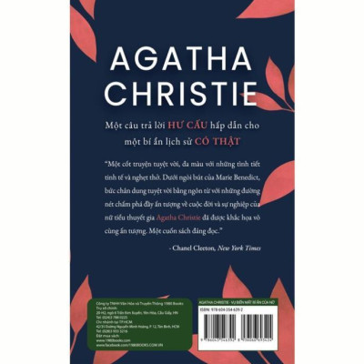 Sách - Agatha Christie - Vụ Biến Mất Bí Ẩn Của Nữ Hoàng Trinh Thám - 1980 Books
