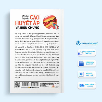 Khí Công Y Đạo - Chữa Bệnh Cao Huyết Áp Và Biến Chứng - Vanlangbooks