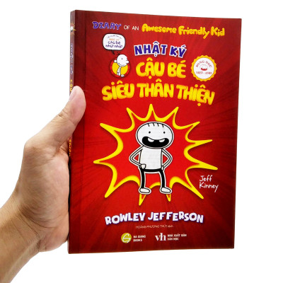 Nhật Ký Cậu Bé Siêu Thân Thiện - Tập 1: Rowley Jefferson (Song Ngữ Việt-Anh)