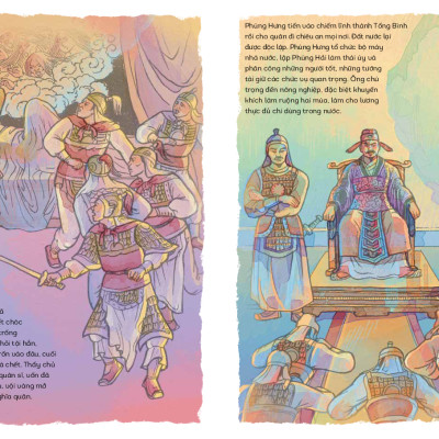 Lịch Sử Việt Nam Bằng Tranh - Mai Đế-Phùng Vương - Bản Màu