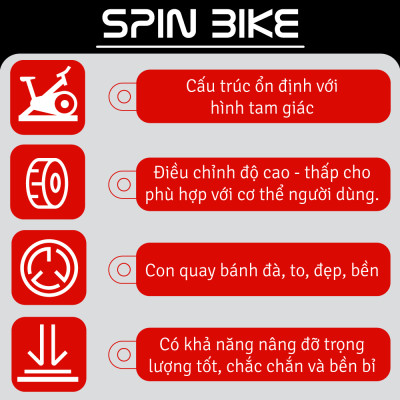 Xe đạp tập thể dục, Xe đạp thể thao,Xe đạp thể dục trong nhà giảm mỡ, săn chắc cơ thể, S500 - S303 - Elite 03 có đồ hồ hiển thị quãng đường, calo tiêu thụ, (hàng nhập khẩu)