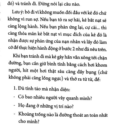 Kỹ Năng Phòng Vệ Dành Cho Học Sinh (Tái Bản 2023)