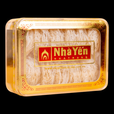 Tổ Yến Trắng Tinh Chế - Nhà Yến Nha Trang - Loại Chất Lượng 5.0 - Hộp 100 Gram - Tổ Yến Sào Tinh Chế - Hàng Chính Hãng