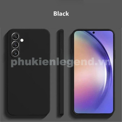 Ốp lưng silicon case cho Samsung Galaxy A16 mỏng 0.3mm chống bám bẩn mặt lưng siêu mềm mịn, có gờ bảo vệ camera - hàng nhập khẩu