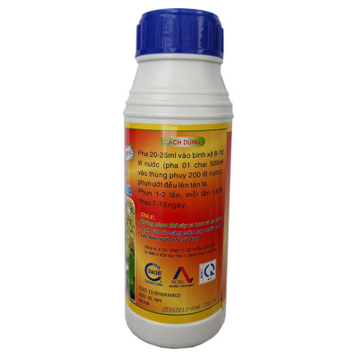 Phân bón lá Ado Ethephon - xử lý rụng lá mai vàng và cây ăn trái (500ml)