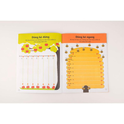 Sách - Rèn Kỹ Năng Cầm Bút Cho Trẻ 3 - 6 Tuổi - Combo 6 Chủ Đề - Đinh Tị Books