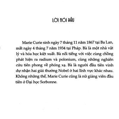 Marie Curie Nhà Nữ Khoa Học Kiệt Xuất (TV)