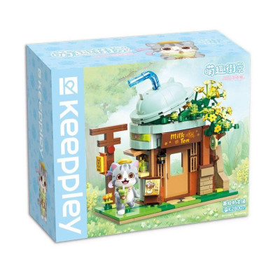 Đồ Chơi Lắp Ráp Lovely Street ASH Cat Milk Tea Shop - Keepplay K28007 (411 Mảnh Ghép)