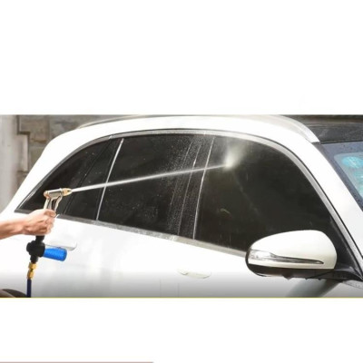 Bộ dây vòi xịt nước rửa xe,tưới cây .tăng áp 3 lần,loại 3m,5m 206701-2đầu đồng,cút,nối đồng+ tặng túi đựng bút