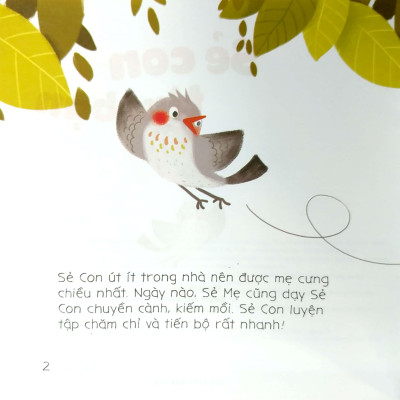 Bé Tập Kể Chuyện - Sẻ Con Tìm Bạn (Tái Bản 2022)