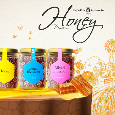 Mật Ong Nhiều Loại Hoa - La Petite Epicerie Saigon 240g
