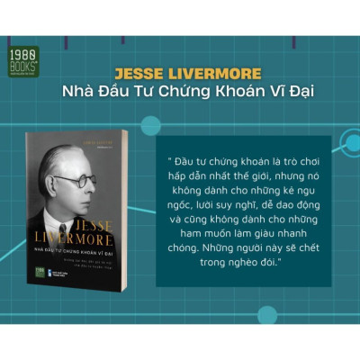 Sách - Jesse Livermore - Nhà Đầu Tư Chứng Khoán Vĩ Đại - Edwin Lefevre - 1980 Books