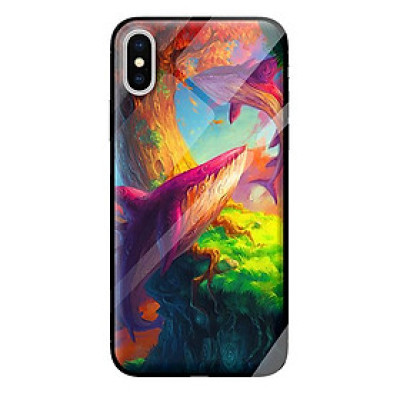 Ốp kính cường lực cho iPhone XS MAX mẫu cảnh 315 - Hàng chính hãng
